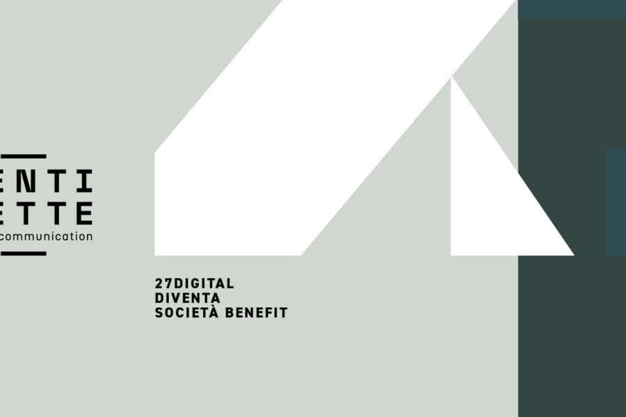 società benefit ventisette digital